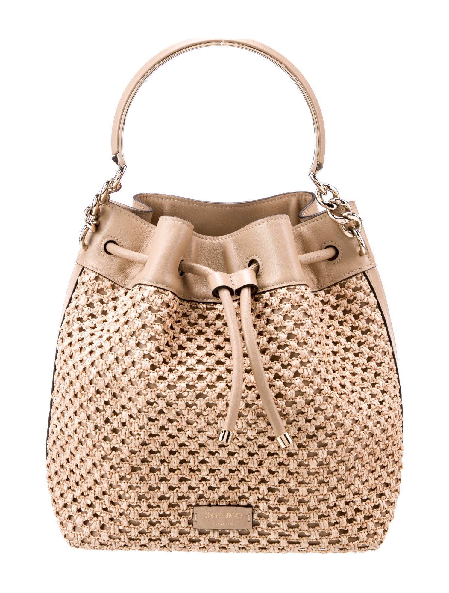 Jimmy Choo Raffia Bon Bon