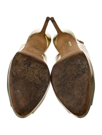 Jimmy Choo Leather Slingback Pumps