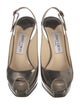 Jimmy Choo Leather Slingback Pumps