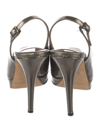 Jimmy Choo Leather Slingback Pumps