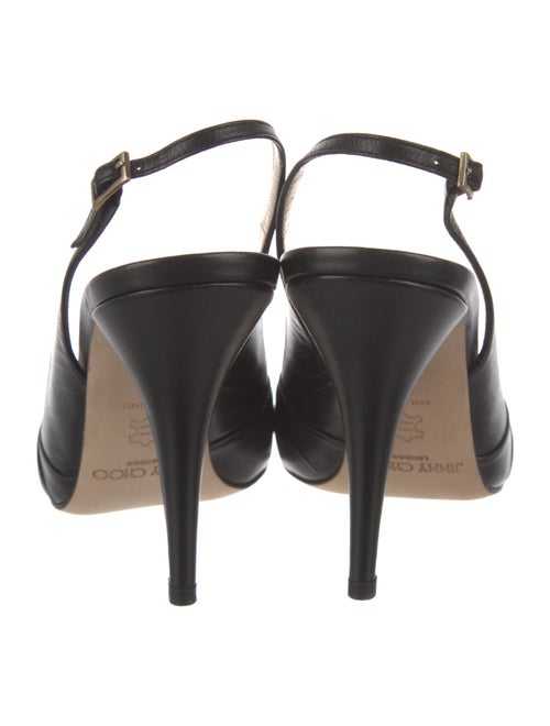 Jimmy Choo Leather Slingback Pumps