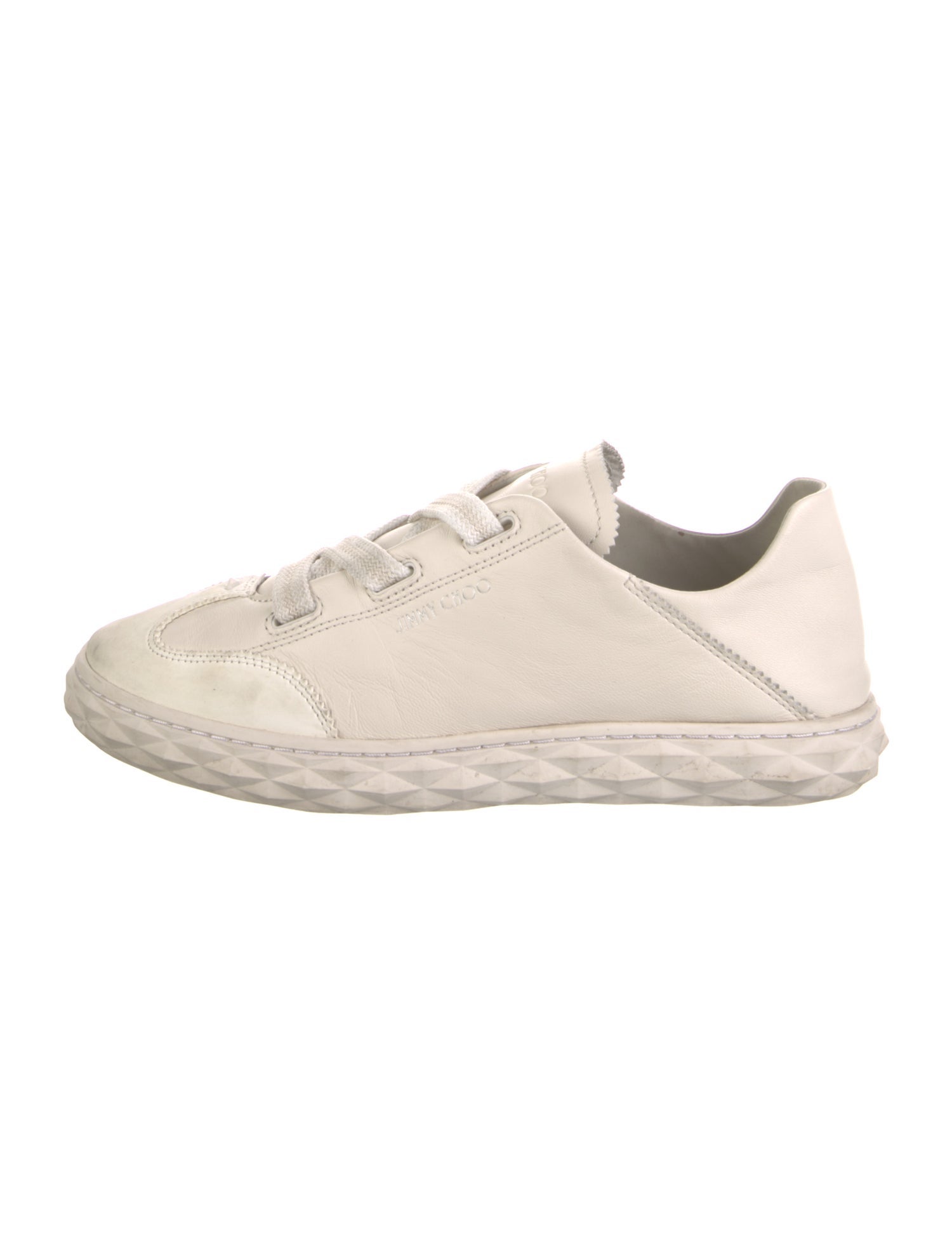 スニーカー Jimmy Choo Sneakers & Slip-On ジミー チュウ24年春スニーカー、“クリスタル付き”2WAY
