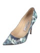 Jimmy Choo Patent Leather Printed Pumps