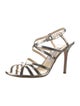Jimmy Choo Leather Slingback Sandals
