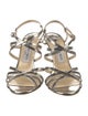 Jimmy Choo Leather Slingback Sandals