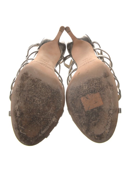 Jimmy Choo Leather Slingback Sandals