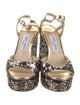 Jimmy Choo Sequins Sequin Embellishments Sandals