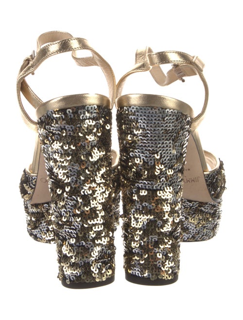 Jimmy Choo Sequins Sequin Embellishments Sandals