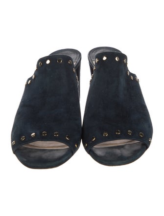 Jimmy Choo Suede Slides