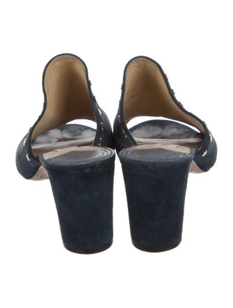 Jimmy Choo Suede Slides