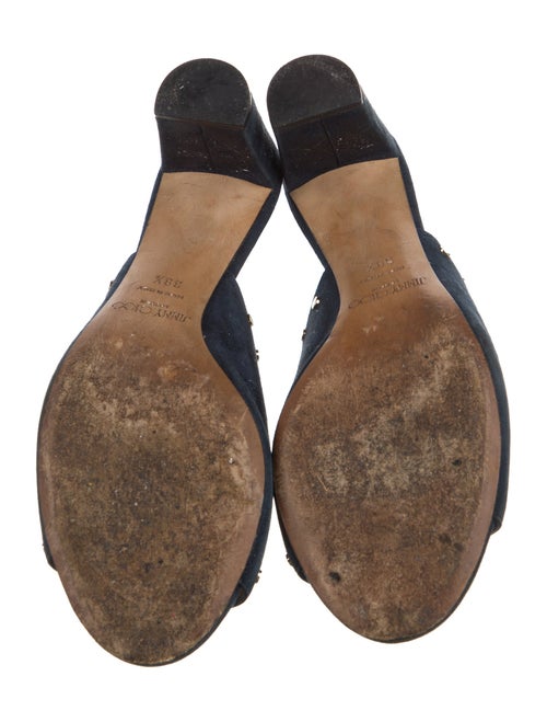 Jimmy Choo Suede Slides