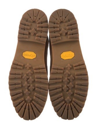 Jimmy Choo x Timberland Suede Glitter Accents Combat Boots