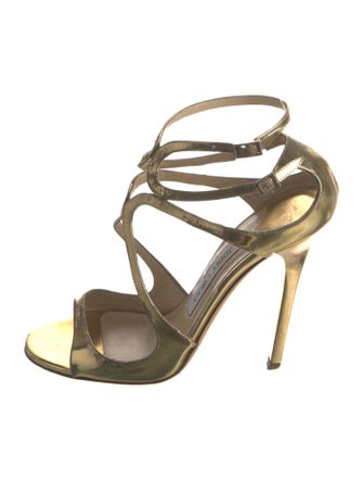 Jimmy Choo Patent Leather Sandals