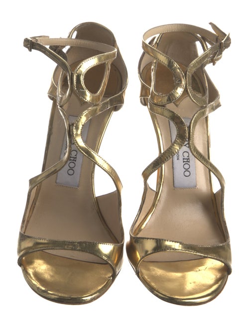 Jimmy Choo Patent Leather Sandals