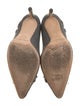 Jimmy Choo Wool Crystal Embellishments Pumps