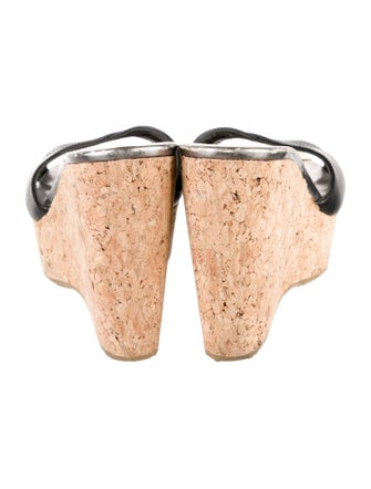 Jimmy Choo Leather Slides