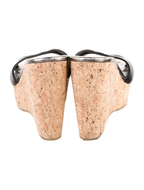 Jimmy Choo Leather Slides