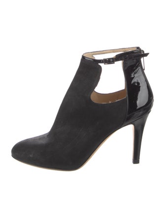 Jimmy Choo Suede Cutout Accent Boots