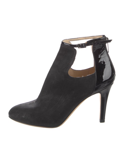 Jimmy Choo Suede Cutout Accent Boots
