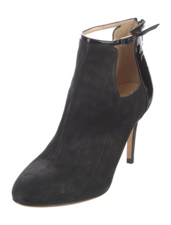Jimmy Choo Suede Cutout Accent Boots
