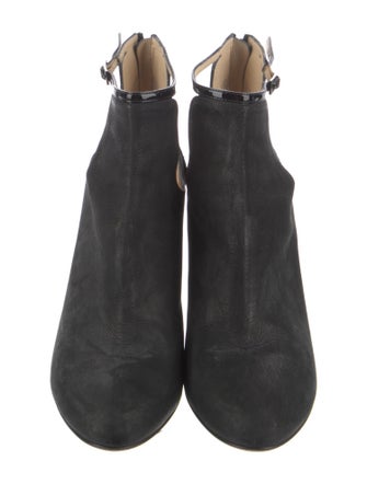 Jimmy Choo Suede Cutout Accent Boots