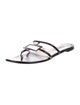 Jimmy Choo Leather Flip Flops
