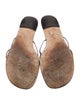 Jimmy Choo Leather Flip Flops