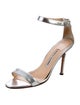 Jimmy Choo Patent Leather Cutout Accent Sandals