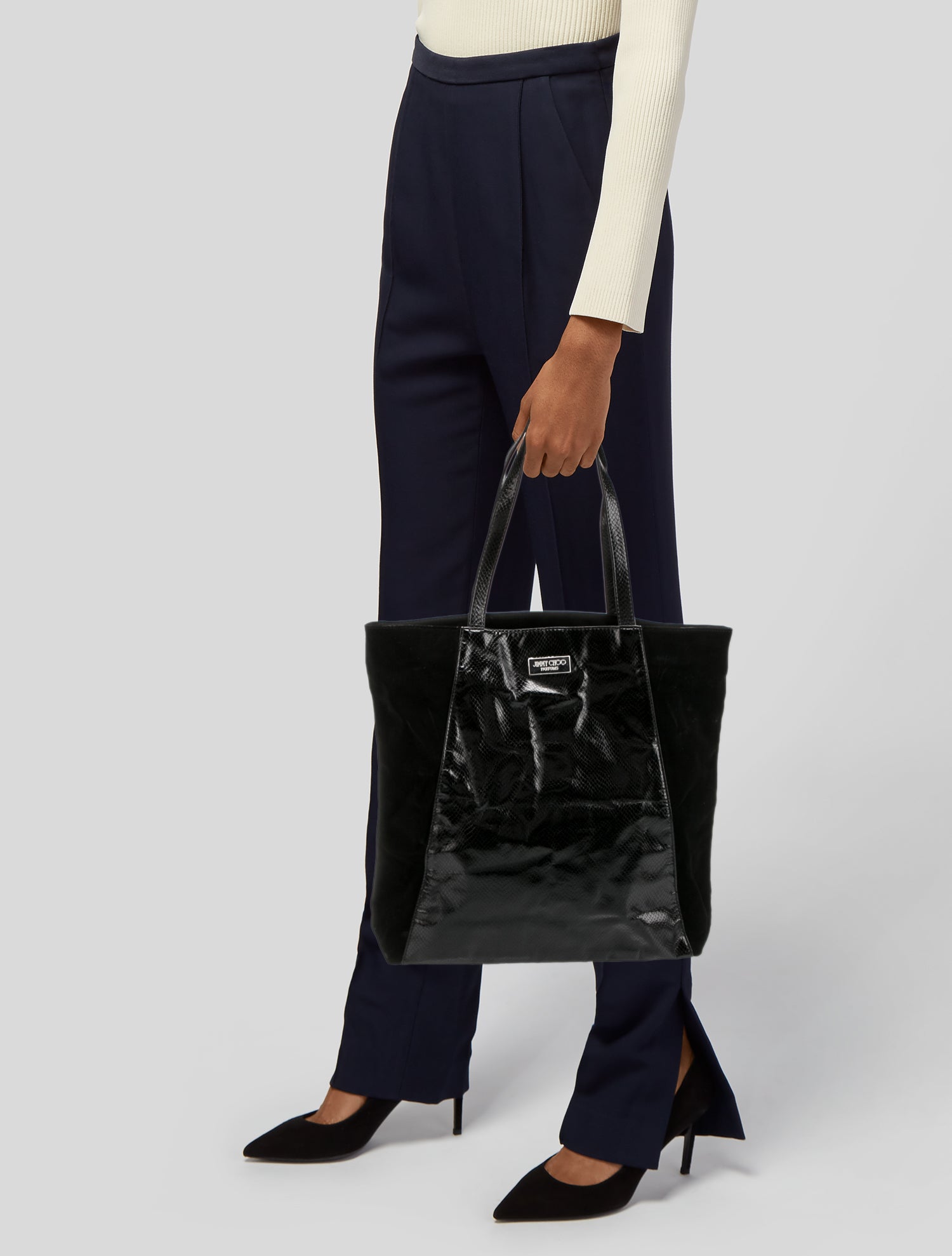 Jimmy Choo Leather Tote