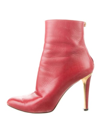 Jimmy Choo Leather Sock Boots