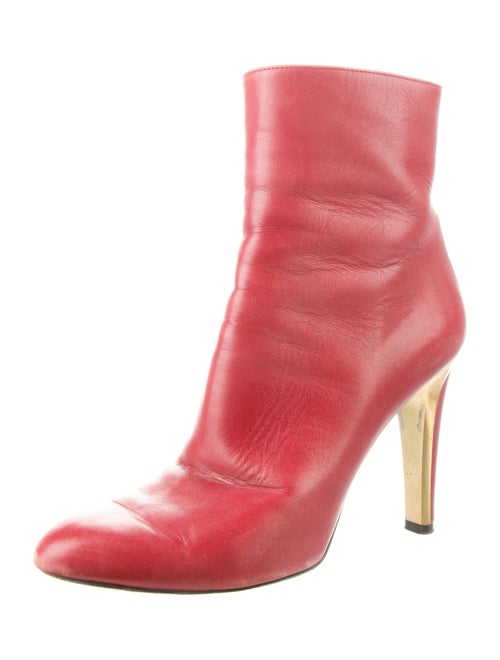 Jimmy Choo Leather Sock Boots