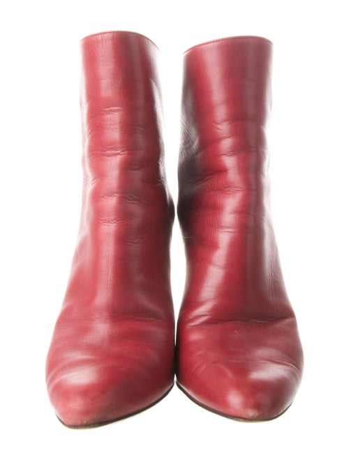 Jimmy Choo Leather Sock Boots