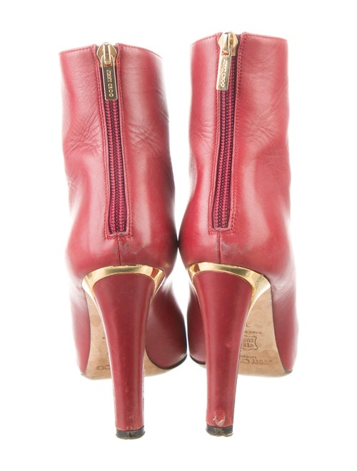 Jimmy Choo Leather Sock Boots