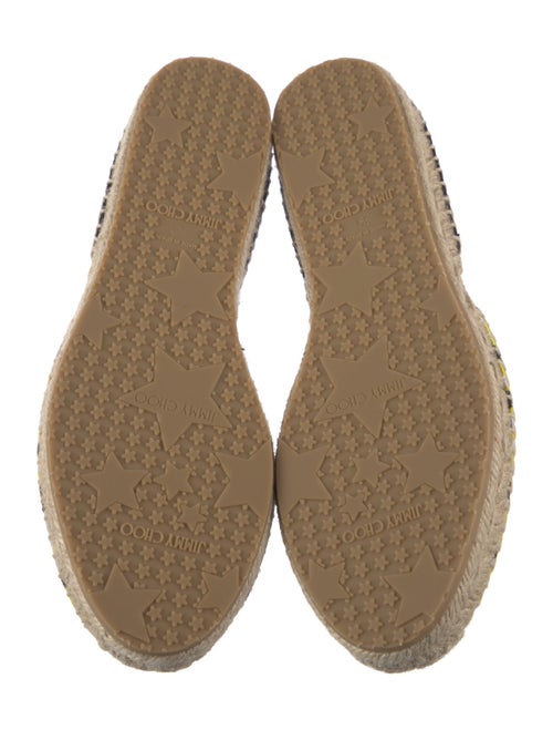 Jimmy Choo Patent Leather Animal Print D'Orsay Flats