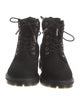 Jimmy Choo x Timberland Suede Patterned Combat Boots