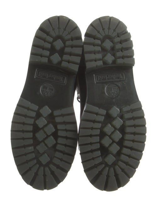 Jimmy Choo x Timberland Suede Patterned Combat Boots