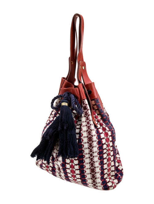 Jimmy Choo Canvas Bucket Bag