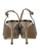 Jimmy Choo Glitter Glitter Accents Slingback Pumps