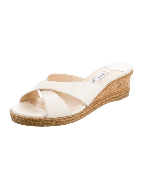 Jimmy Choo Leather Espadrilles