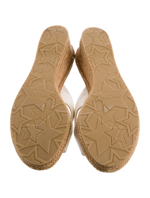 Jimmy Choo Leather Espadrilles