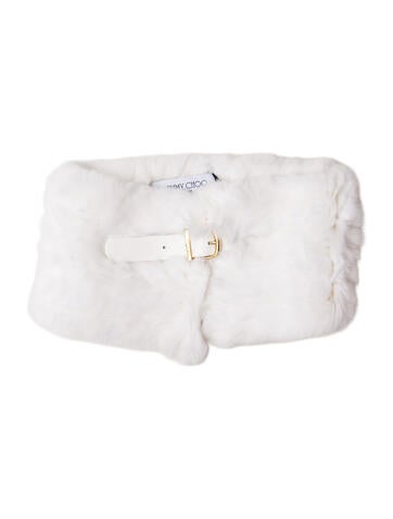 Jimmy Choo Scarves and Shawls Fur Scarf