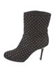 Jimmy Choo Suede Lasercut Accents Boots