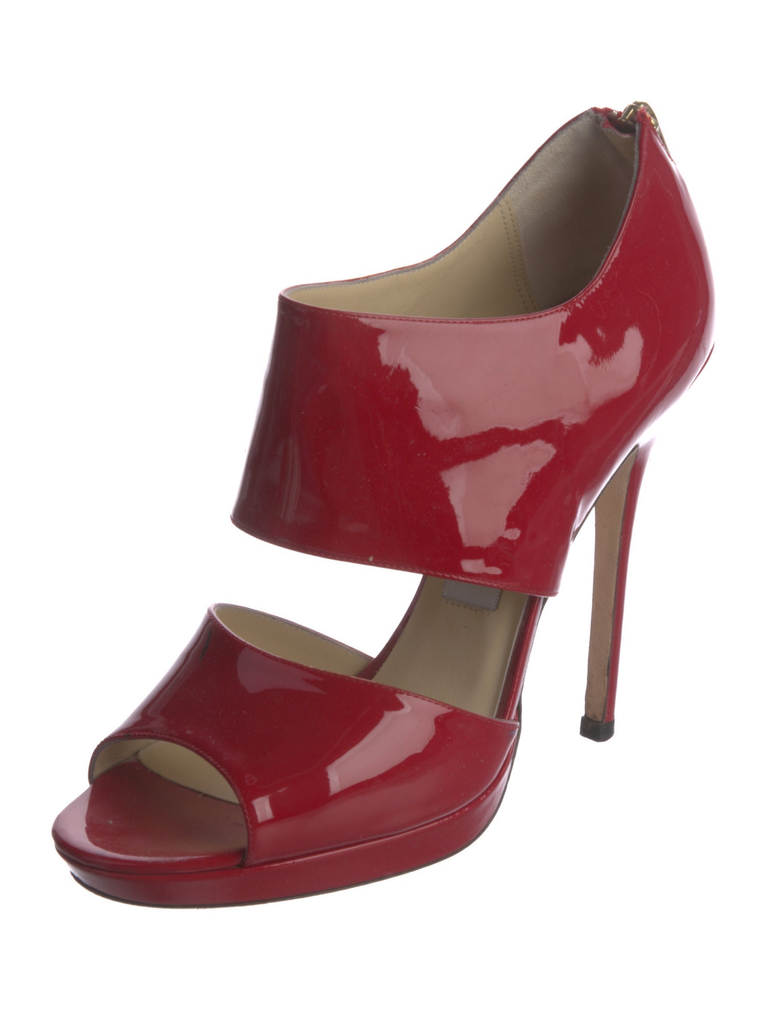 Jimmy Choo Patent Leather Sandals