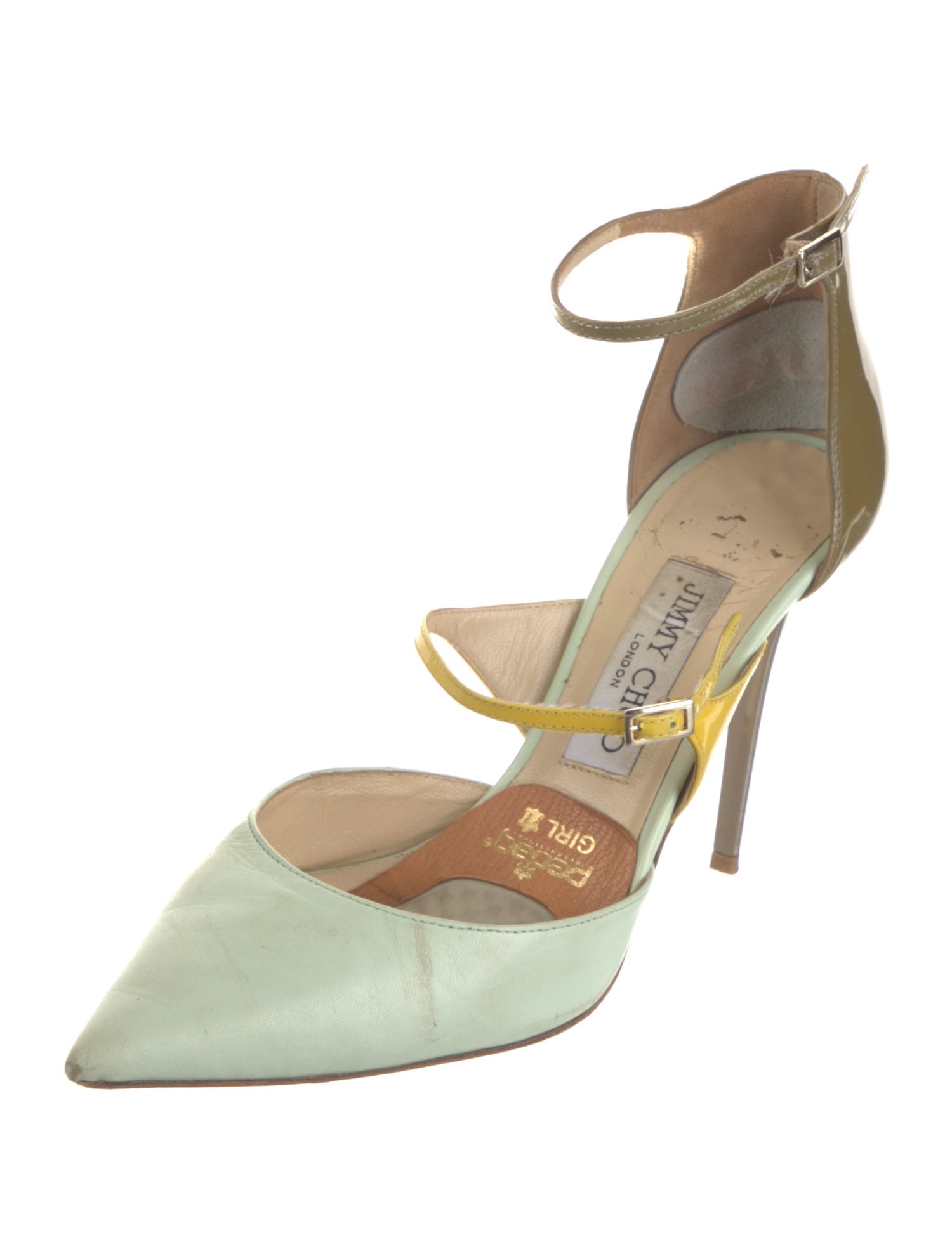 Jimmy Choo Leather D'Orsay Pumps