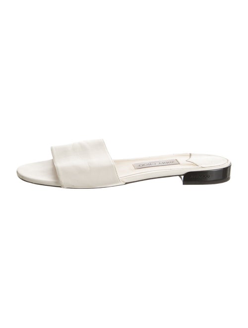Jimmy Choo Leather Slides