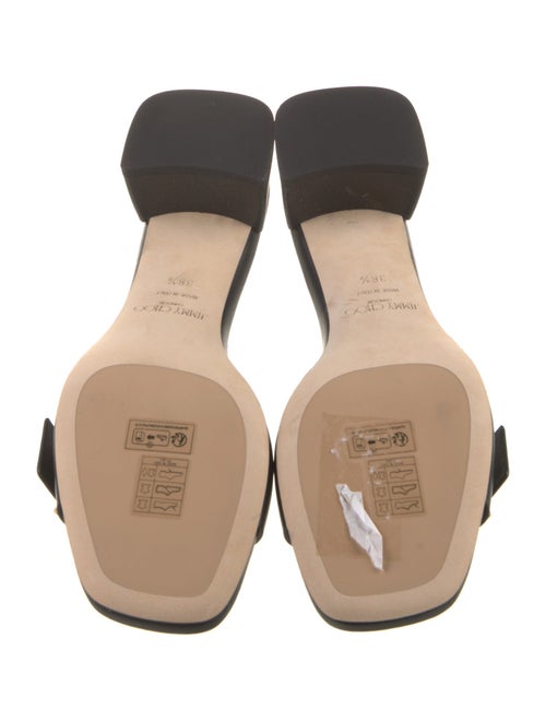 Jimmy Choo Leather Slides