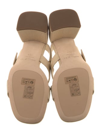 Jimmy Choo Raffia Slingback Sandals