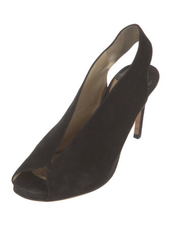 Jimmy Choo Suede Slingback Pumps