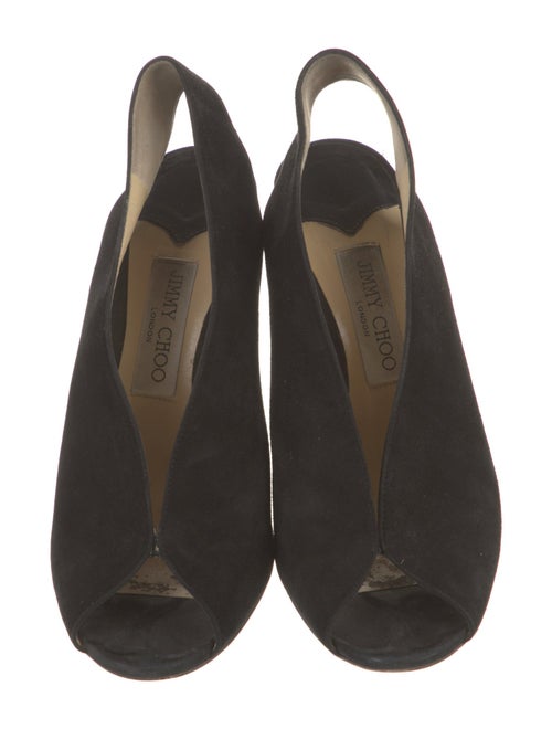 Jimmy Choo Suede Slingback Pumps
