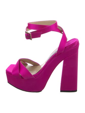 Jimmy Choo Satin Sandals